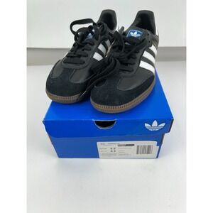 Adidas Samba OG Black Mens 5.5  Womens 6.5 B75807 NEW in Box
